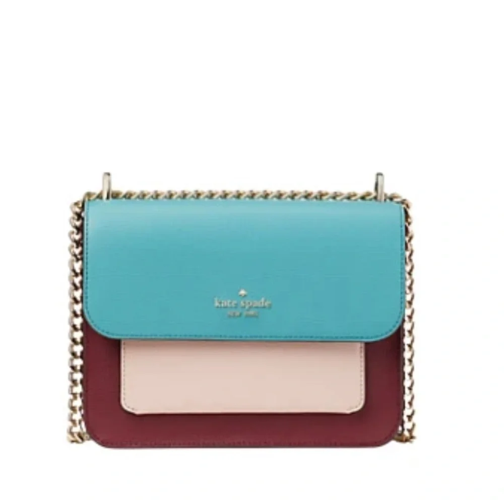Kate Spade New York REMI COLORBLOCK FLAP CHAIN CROSSBODY